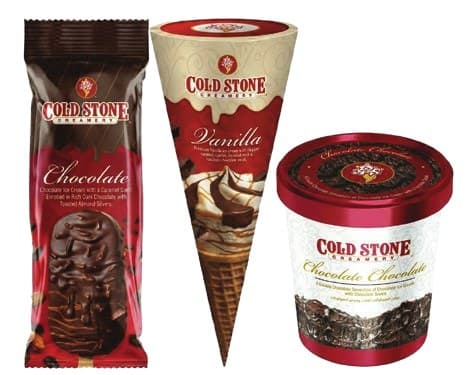 Cold Stone Creamery Ice Cream Assortment (Bar, Cone, Tub)