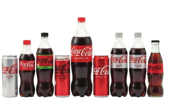 Coca-Cola Assorted Cans & Bottles