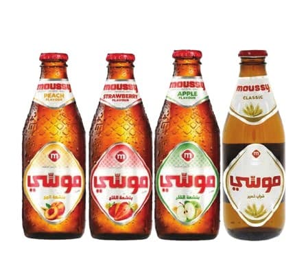 Moussy Non-Alcoholic Malt Beverage Assorted Flavors 330ml image 1