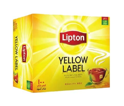 Lipton Yellow Label Black Tea 100 Bags