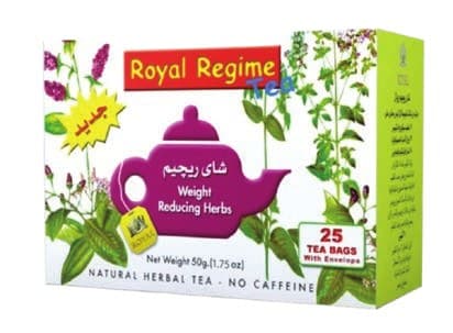 Royal Herbal Tea Regime & Green Tea 25 Bags
