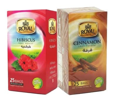 Royal Herbal Tea Assorted Anise, Hibiscus & Cinnamon