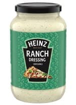 Heinz Ranch Dressing Jar