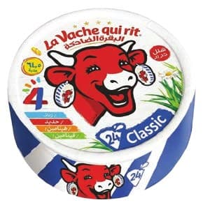 La Vache qui rit Classic Spreadable Cheese 24 Portions