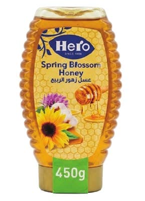 Hero Spring Blossom Honey Squeeze Bottle 450g