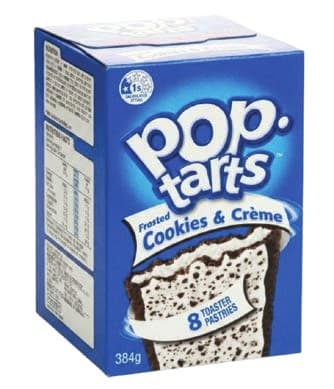 Pop-Tarts Frosted Cookies & Creme 8 Toaster Pastries 384g image 1