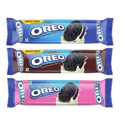 Oreo Maha Pack Sandwich Cookies Assorted (Original, Chocolate, Strawberry)