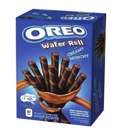 Oreo Wafer Roll Chocolate Cream 54g