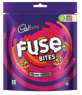 Cadbury Fuse Bites Home Treats Pouch