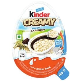Kinder Creamy Milky & Crunchy Egg