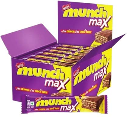 Munch Chocolate Coated Wafer Assorted (Bites & Max) image 1