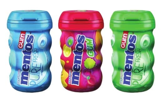 Mentos Pure Fresh Gum Assorted Bottles image 1