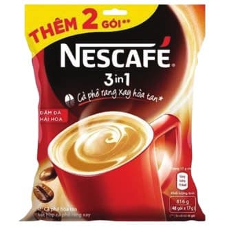 Nescafe 3-in-1 Instant Coffee Mix 816g (48x17g)
