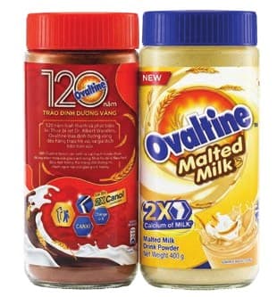 Ovaltine Malted Milk Drink Powder Jars 400g image 1