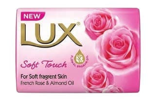 Lux Soft Touch Soap Bar French Rose & Almond Oil image 1