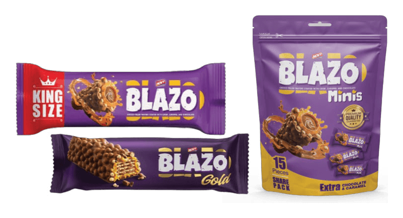 Blazo Wafer Bars Variety Packs