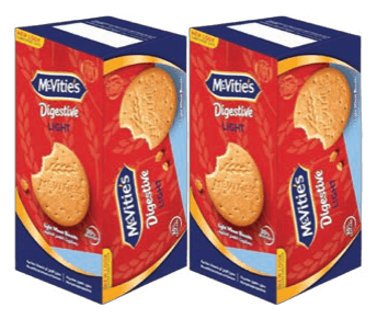 McVitie's Digestive Light Biscuits