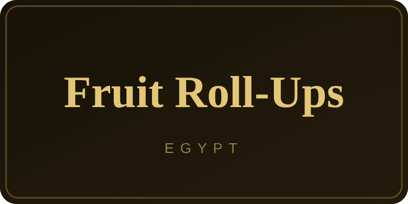 Fruit Roll-Ups